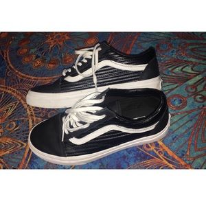Vans Moto Leather Old Skool Sneakers